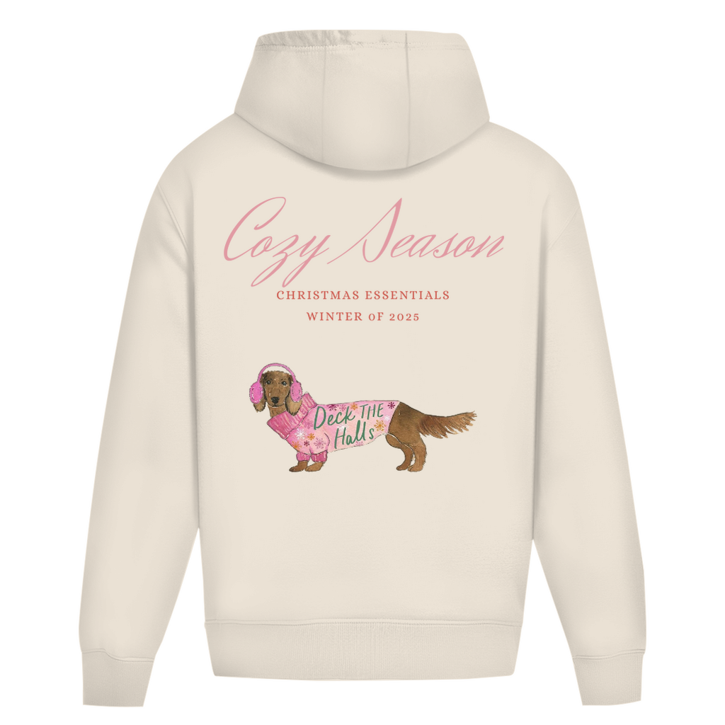 Cozy Langhaardackel - Oversized Hoodie