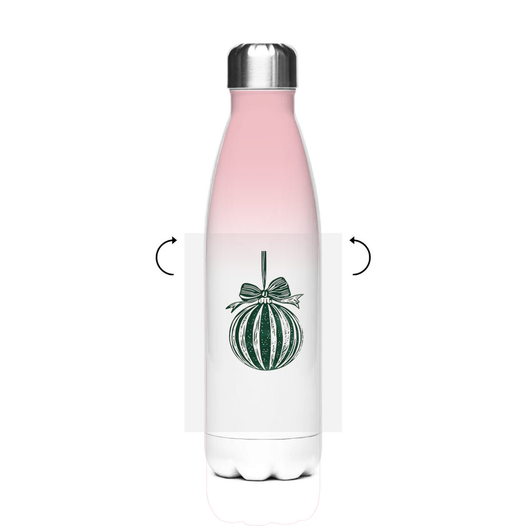 Weihnachtskugel - Edelstahl Thermoflasche