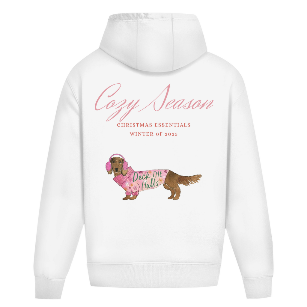 Cozy Langhaardackel - Oversized Hoodie