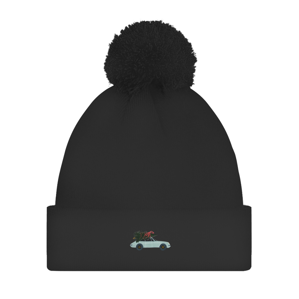 BLAUES AUTO - Bommelmütze