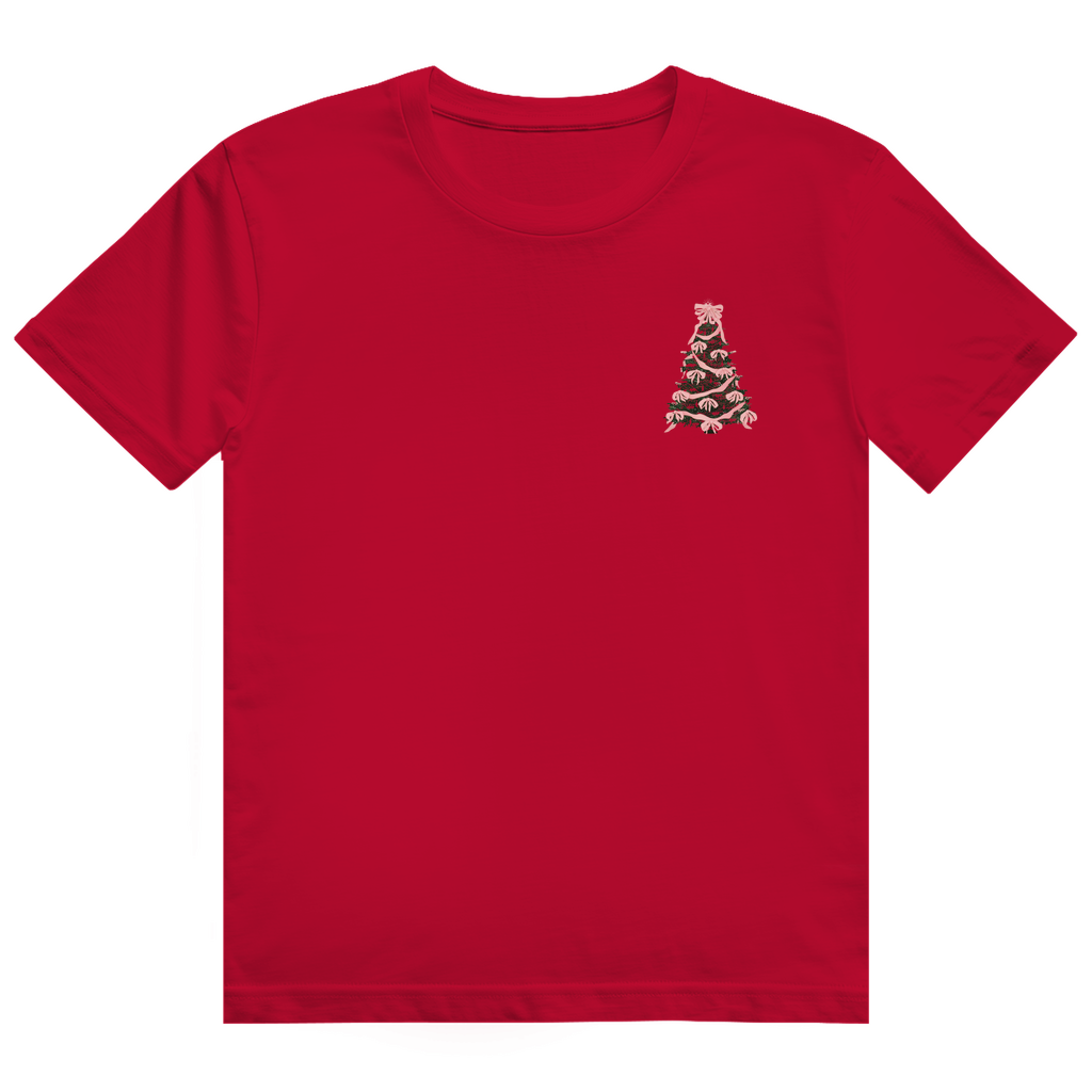 Rosa Weihnachtsbaum - Tee