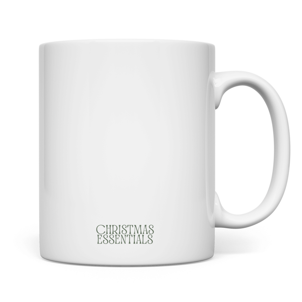 Rosa Weihnachtsbaum - Tasse