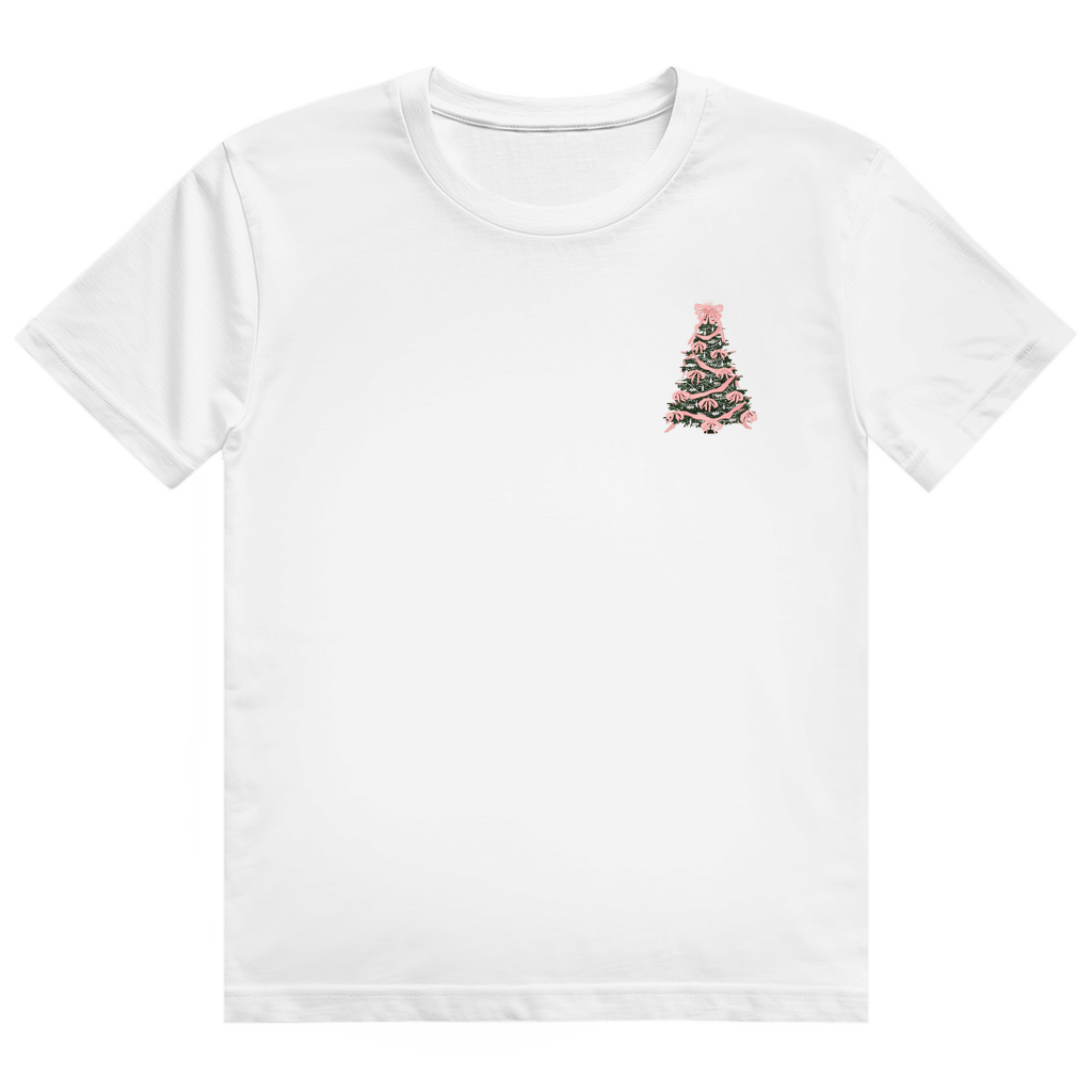 Rosa Weihnachtsbaum - Tee