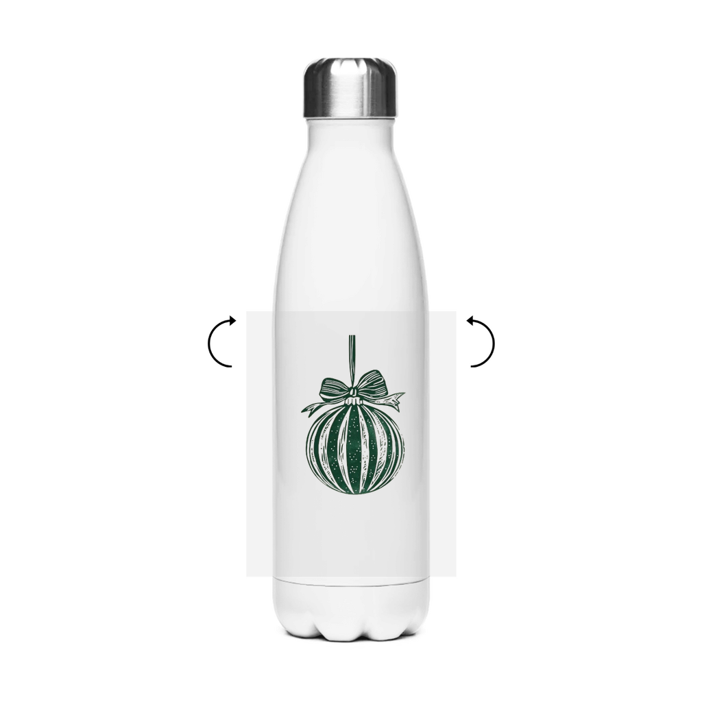 Weihnachtskugel - Edelstahl Thermoflasche